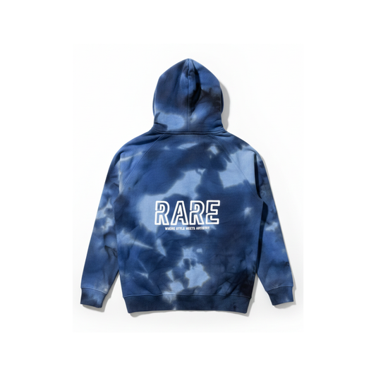 Hand Dyed Navy Blue - Tie & Dye Hoodie