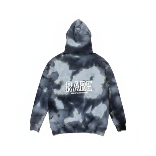 Hand Dyed Charcoal - Tie & Dye Hoodie