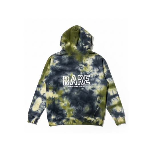 Hand Dyed Midnight Forest - Tie & Dye Hoodie