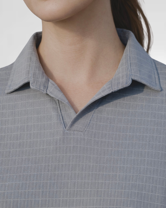 Prime Stretch Polo - Silvergrey
