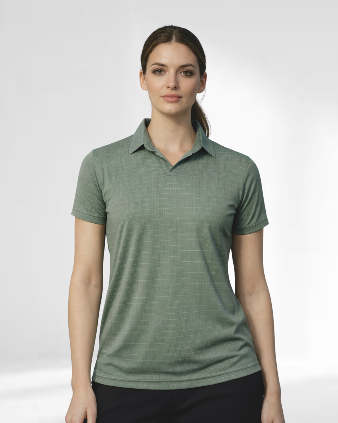 Prime Stretch Polo - Olive Green
