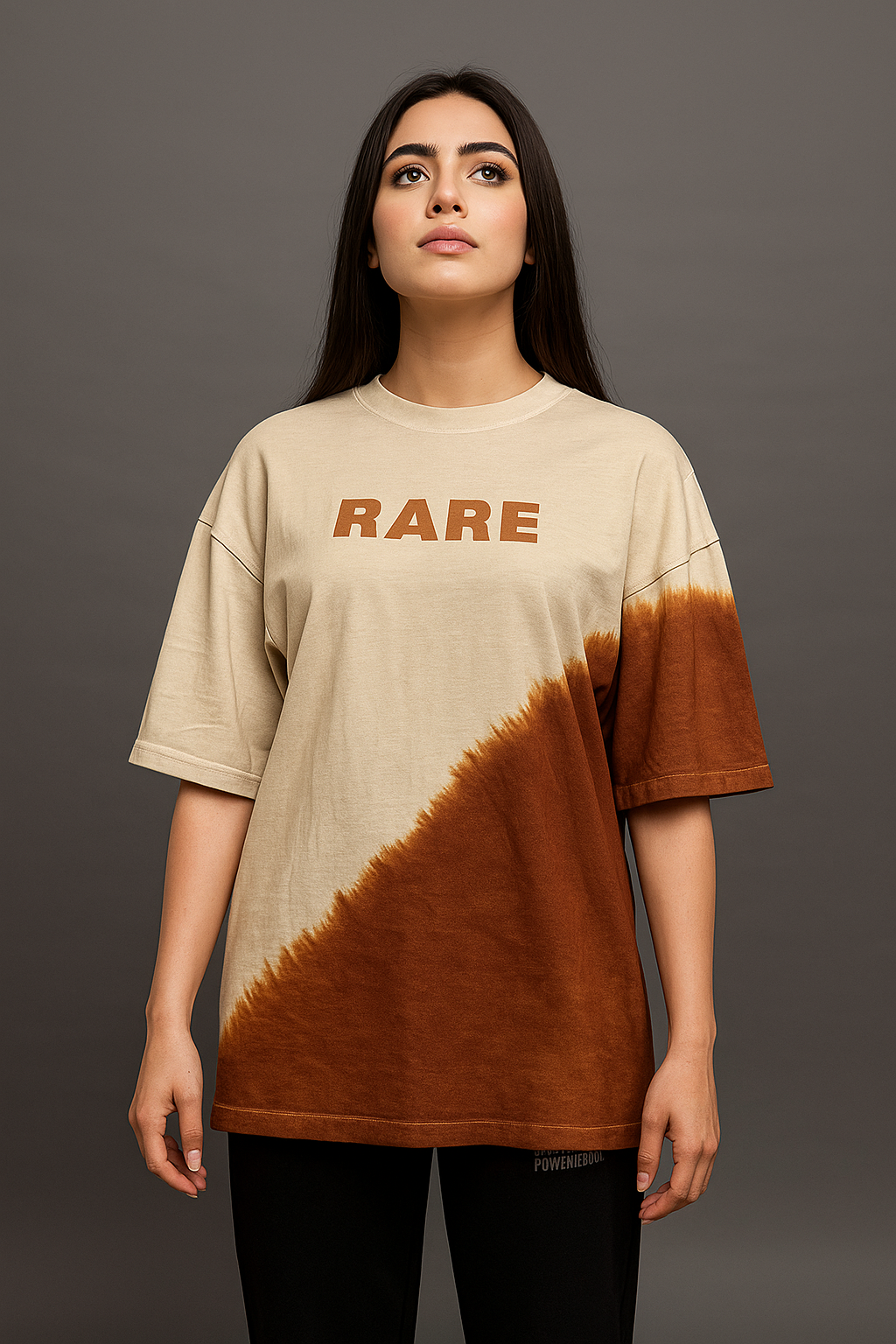 Sand Storm - Dip Dyed Oversized Tee