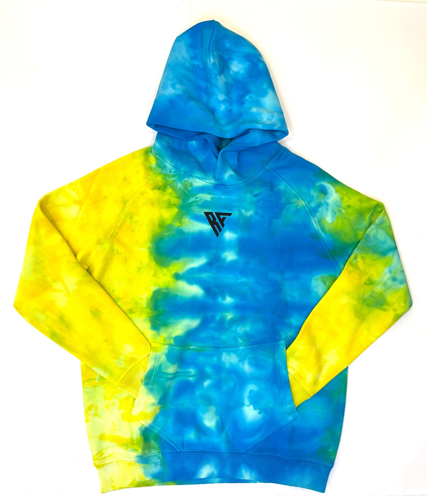 Electric Wave - Handmade Tie & Dye Hoodie