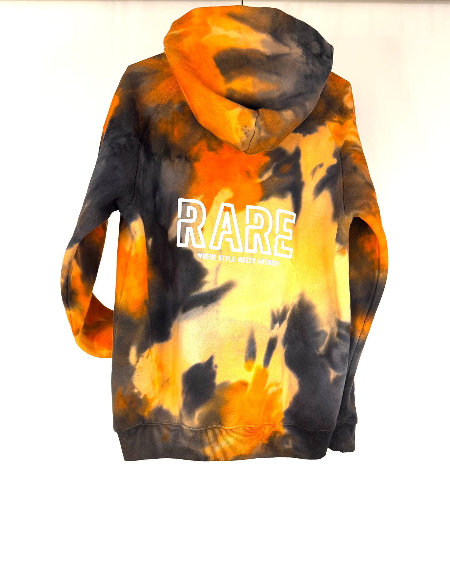 Sunset Blaze - Handmade Tie & Dye Hoodie