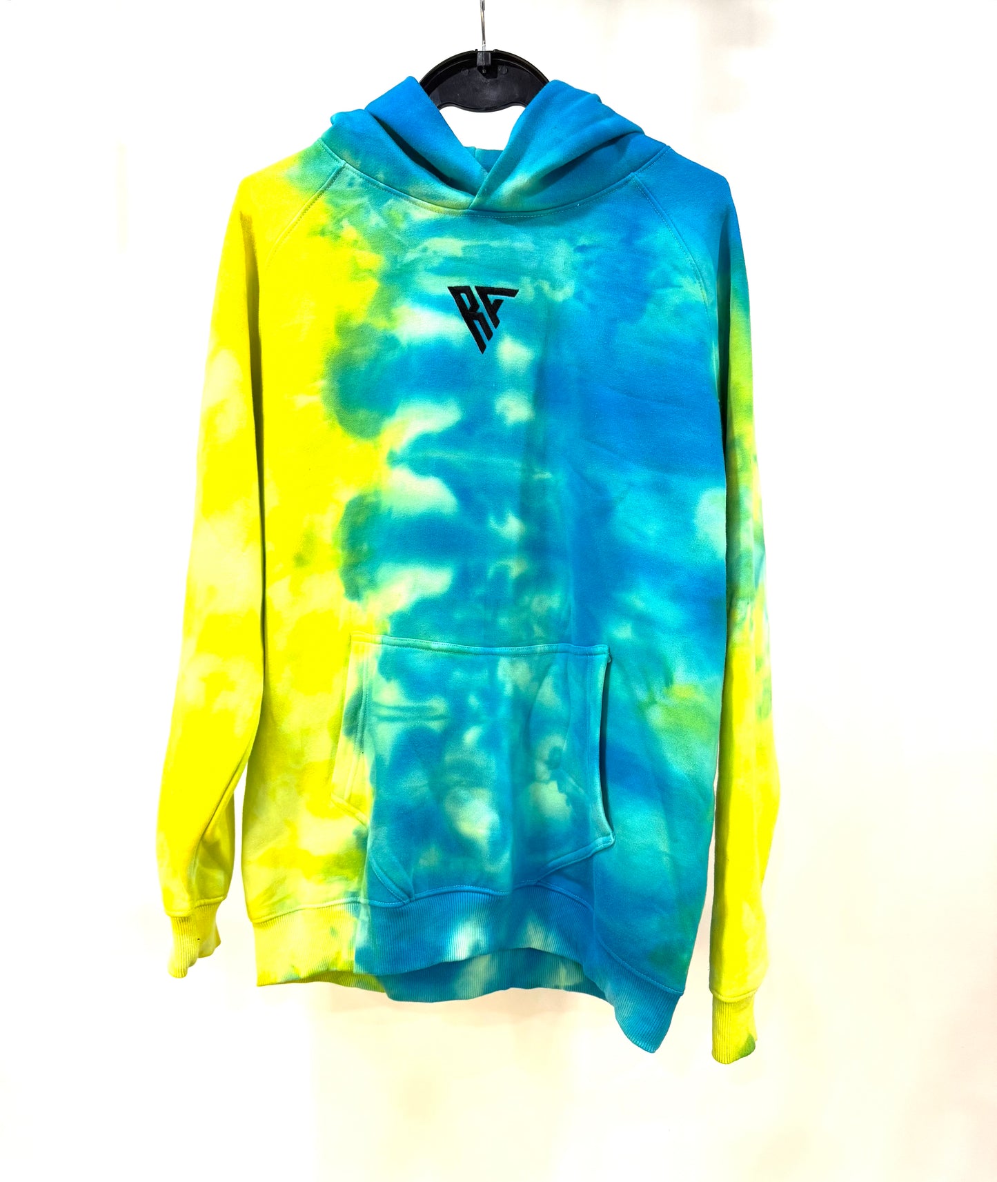 Electric Wave - Handmade Tie & Dye Hoodie