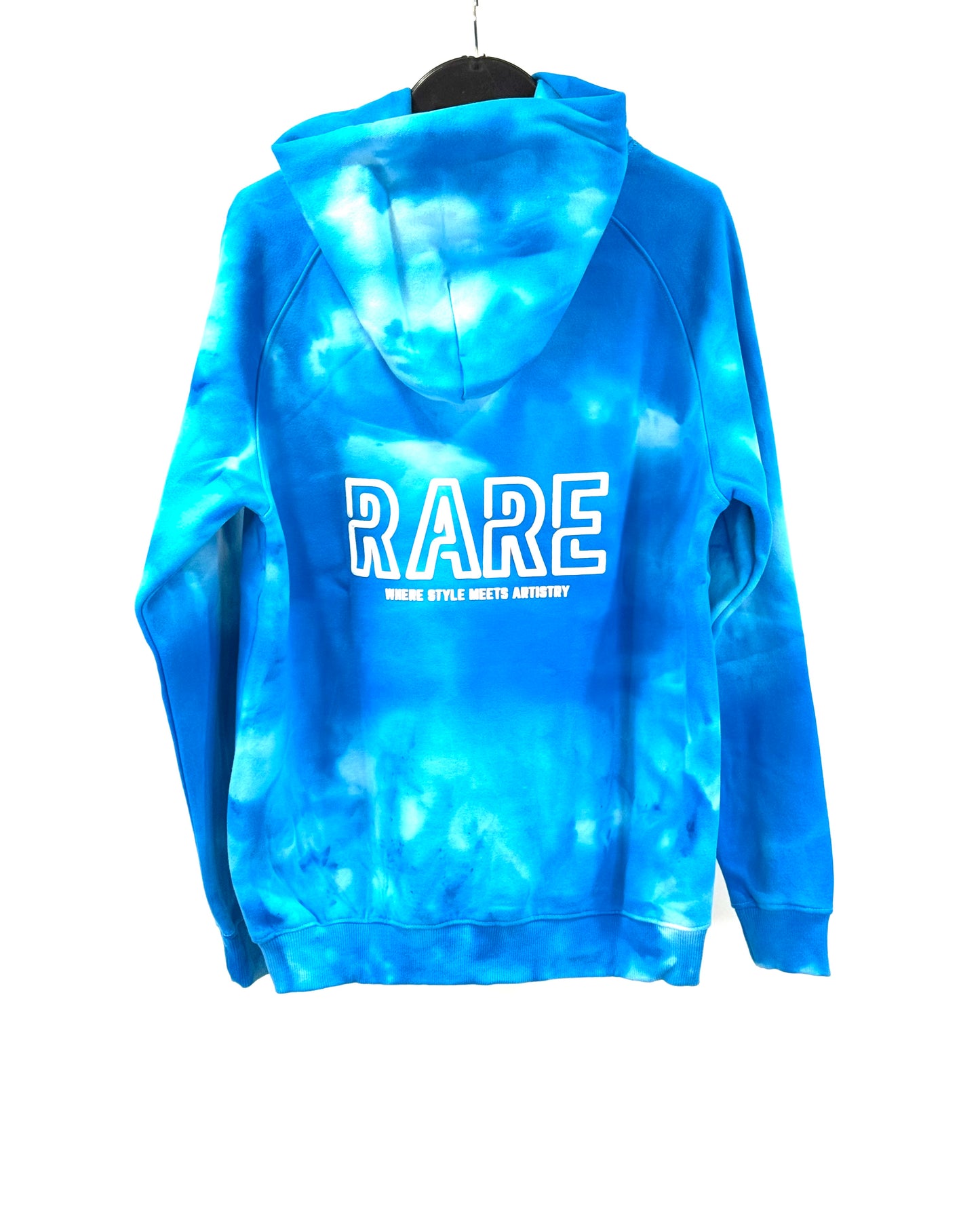 Azure Enigma - Hand made Tie & Dye Hoodie